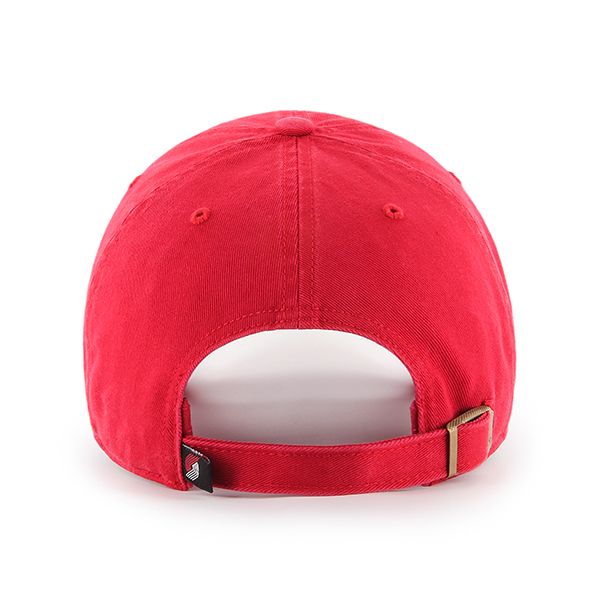 Portland Trail Blazers '47 NBA Red Clean Up Adjustable Cap