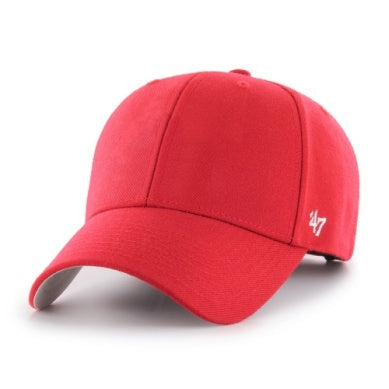 47 Classic Red MVP Adjustable Cap - Blank