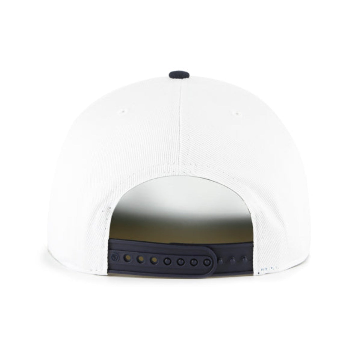 '47 NCAA Notre Dame Fighting Irish Prime Play Hitch Adjustable Snapback Hat - White/Navy