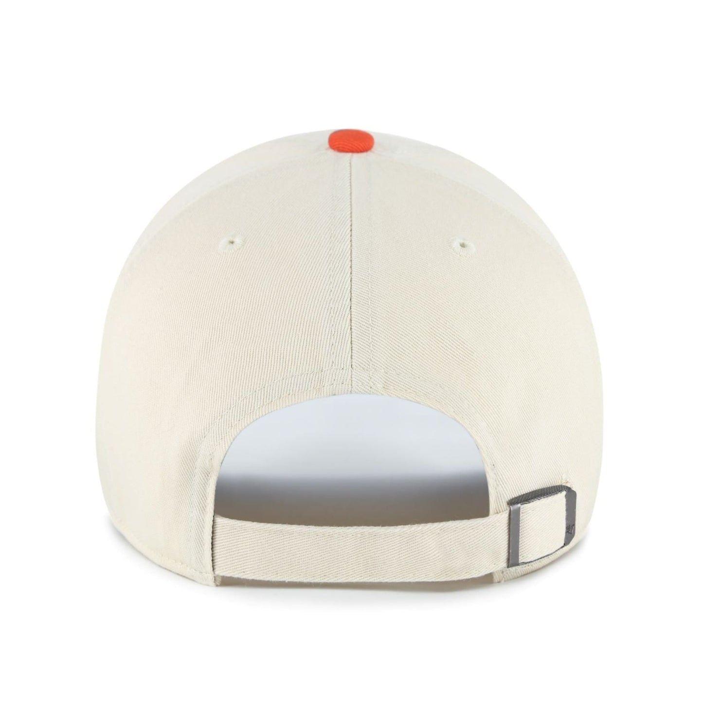 '47 Edmonton Oilers Base Runner Clean Up Adjustable Hat - Orange/Off white