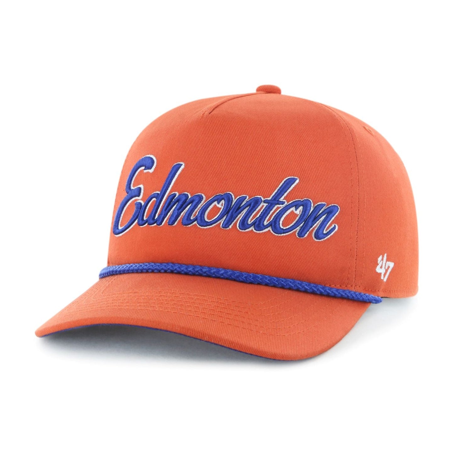 47 NHL Edmonton Oilers Overhand Hitch Adjustable Hat - Orange