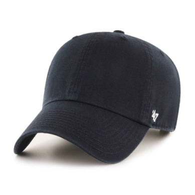 47 Classic Black Clean Up Adjustable Cap - Blank