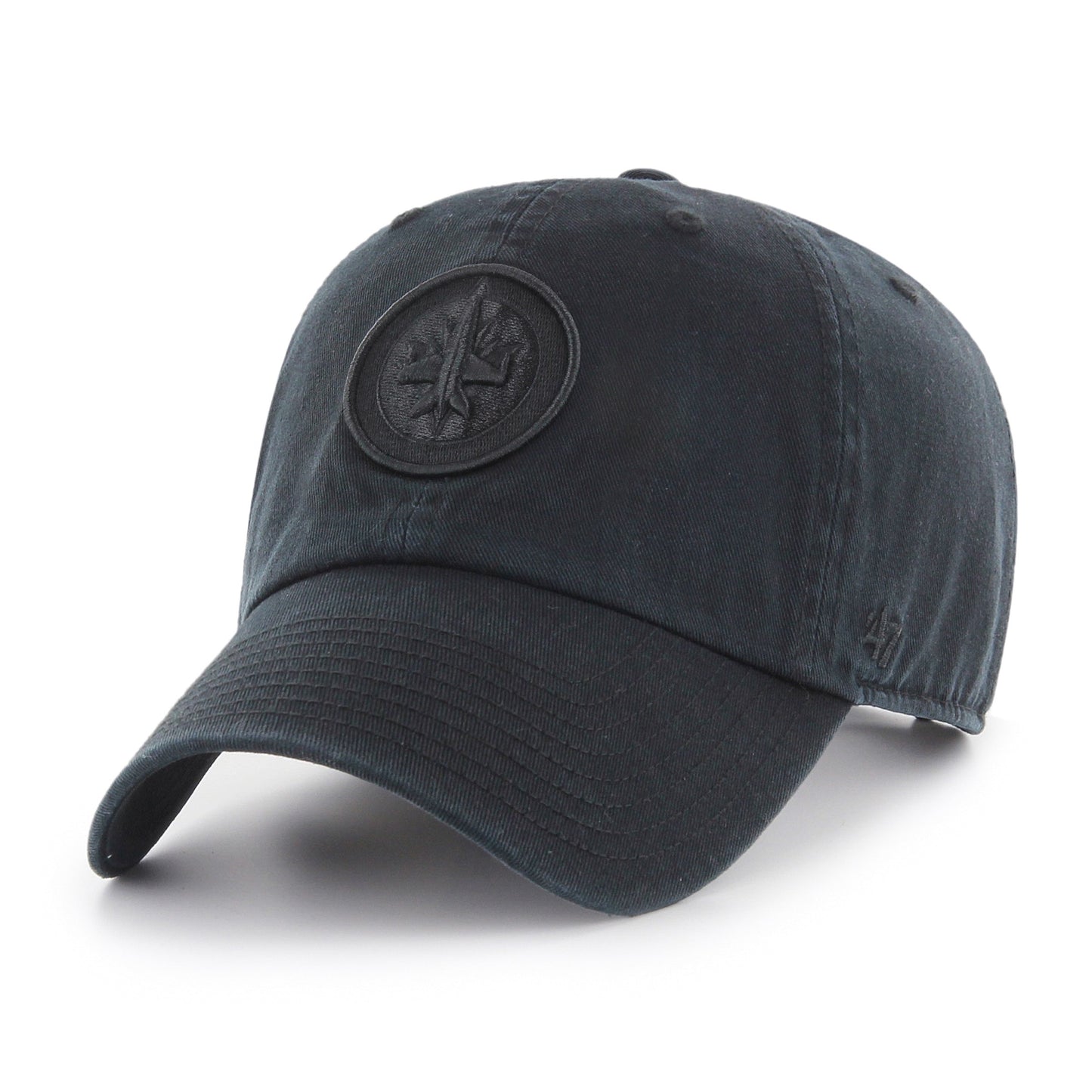 47 NHL Winnipeg Jets Black on Black Clean Up