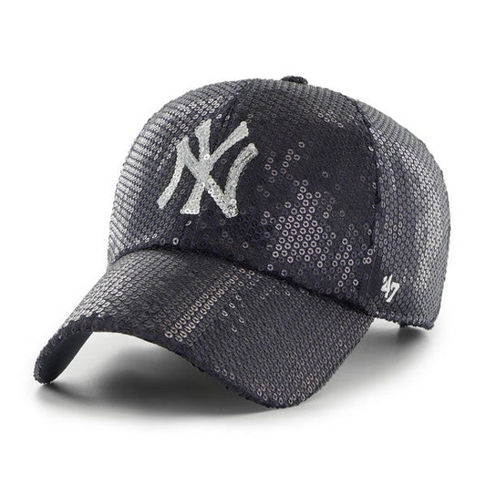 '47 MLB New York Yankees Dazzle Trucker Adjustable Hat - Black