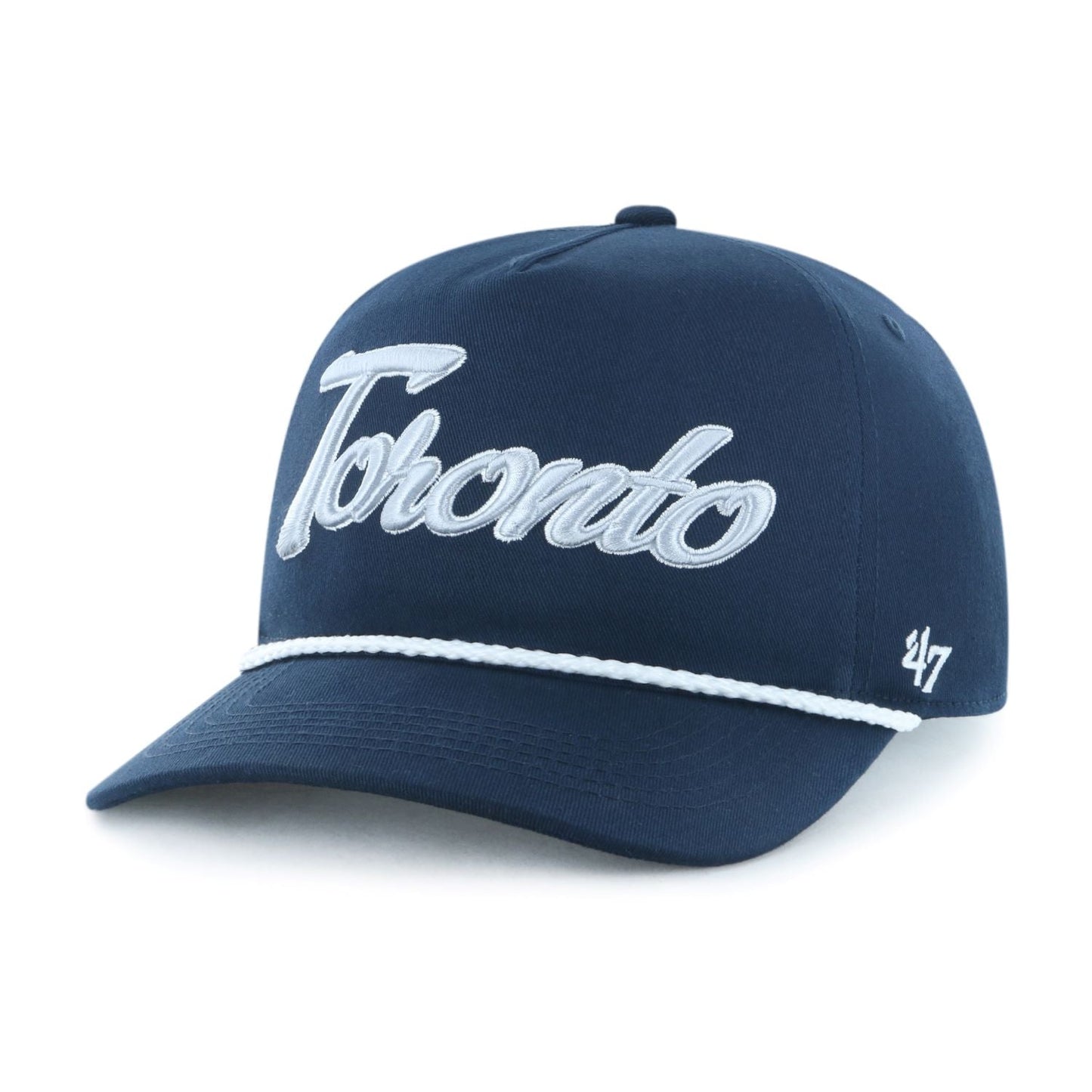 47 NHL Toronto Maple Leafs Overhand Hitch Adjustable Hat - Navy Blue