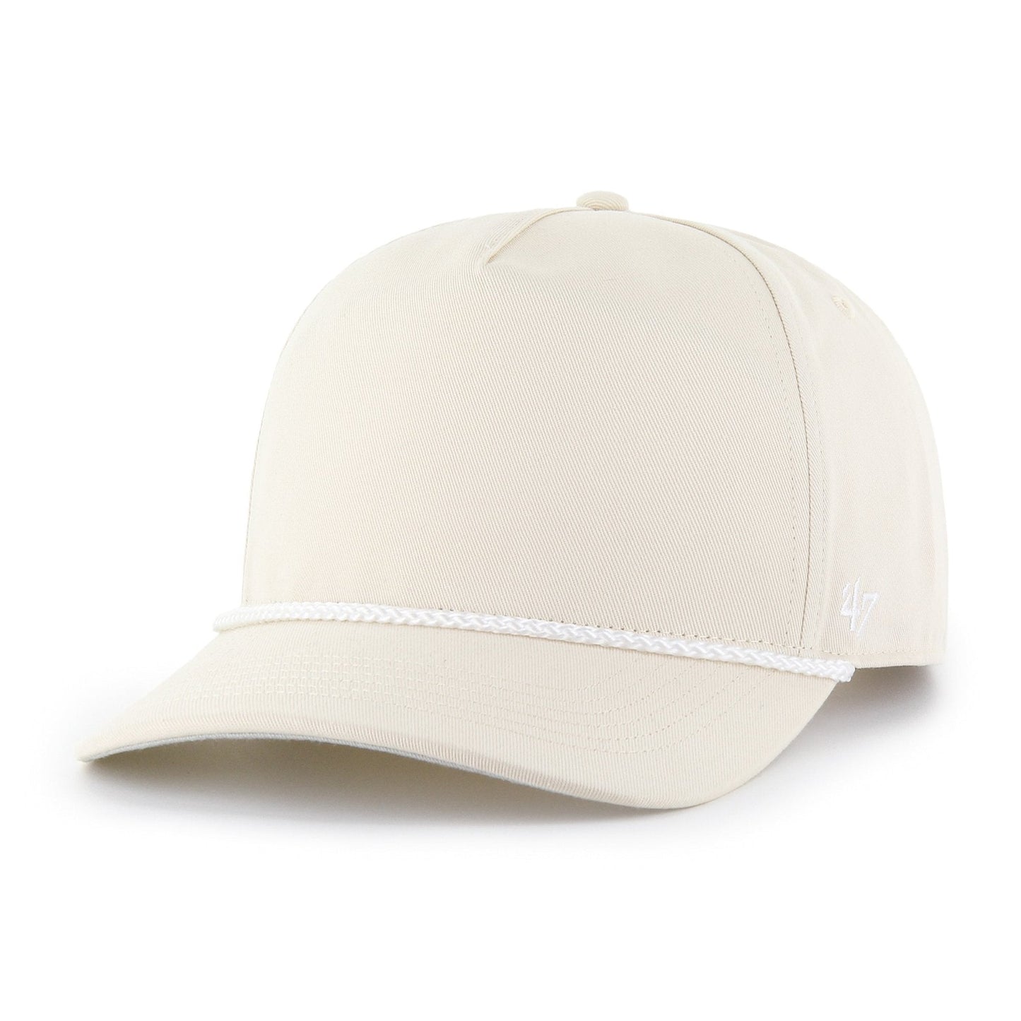 '47 Blank Rope Hitch Snapback Adjustable Hat  -  Natural