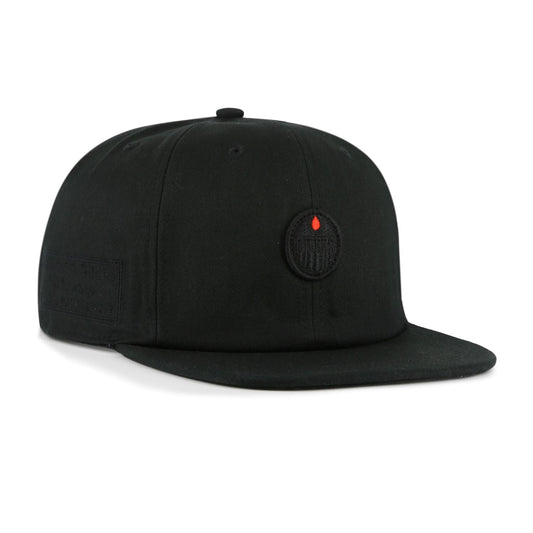 '47 NHL Edmonton Oilers Contemporary RL Adjustable Snapback Hat -Black