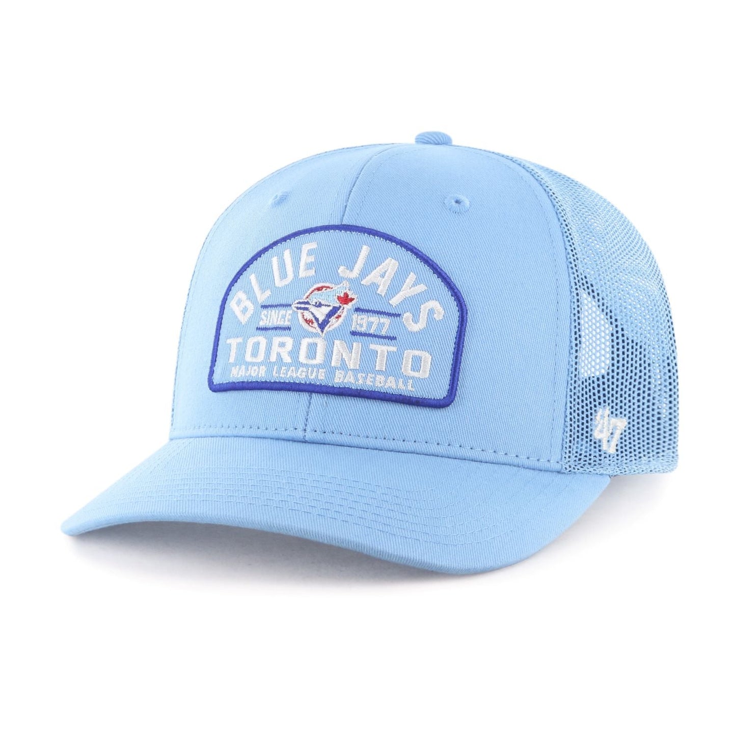 '47 MLB Youth Toronto Blue Jays Trucker Leland Adjustable Hat - Baby Blue