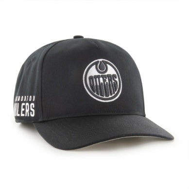 Men’s NHL Edmonton Oilers ’47 Brand Sure Shot Hitch Adjustable Hat – Black