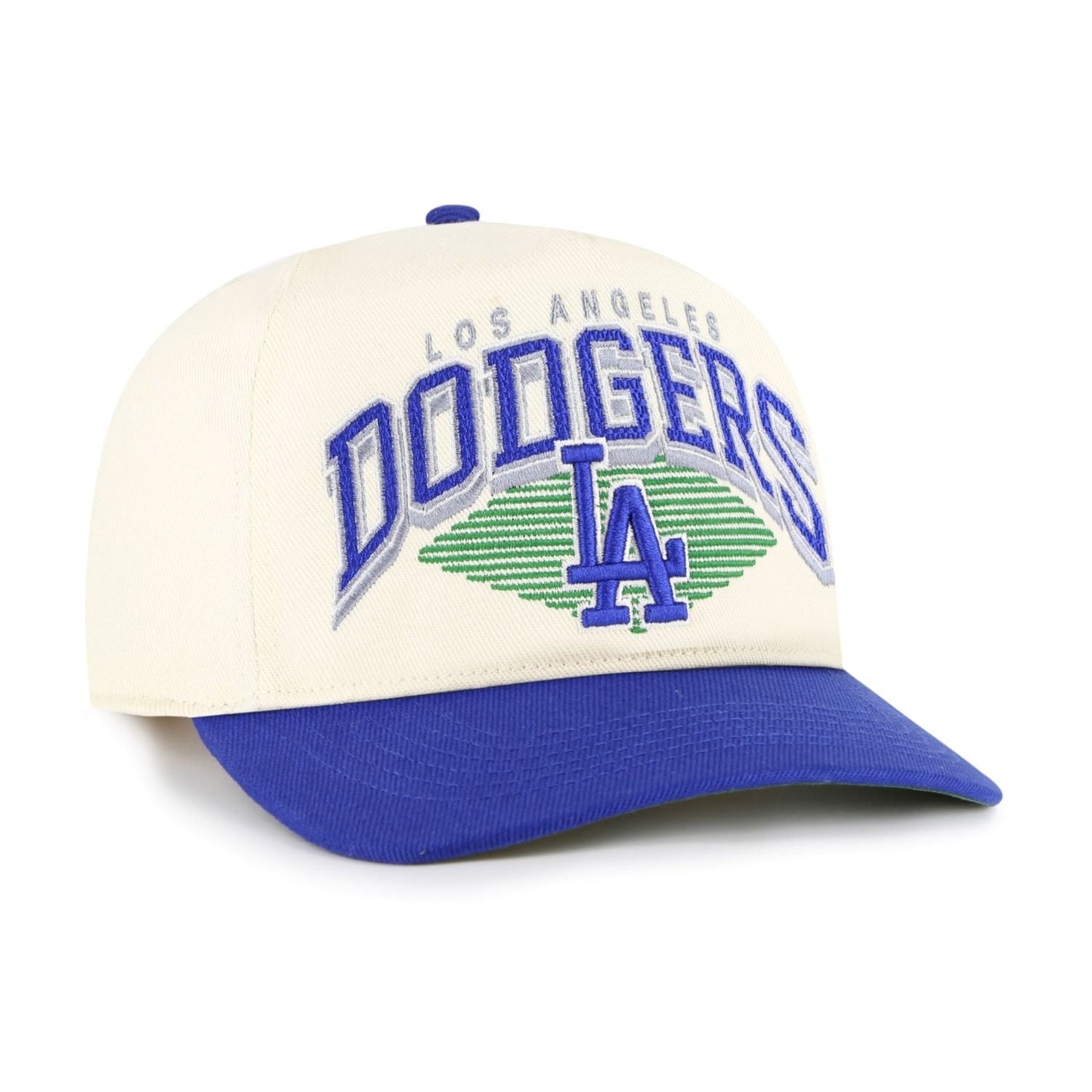 '47 MLB Los Angeles Dodgers Hitch Adjustable Hat -Beige/Blue