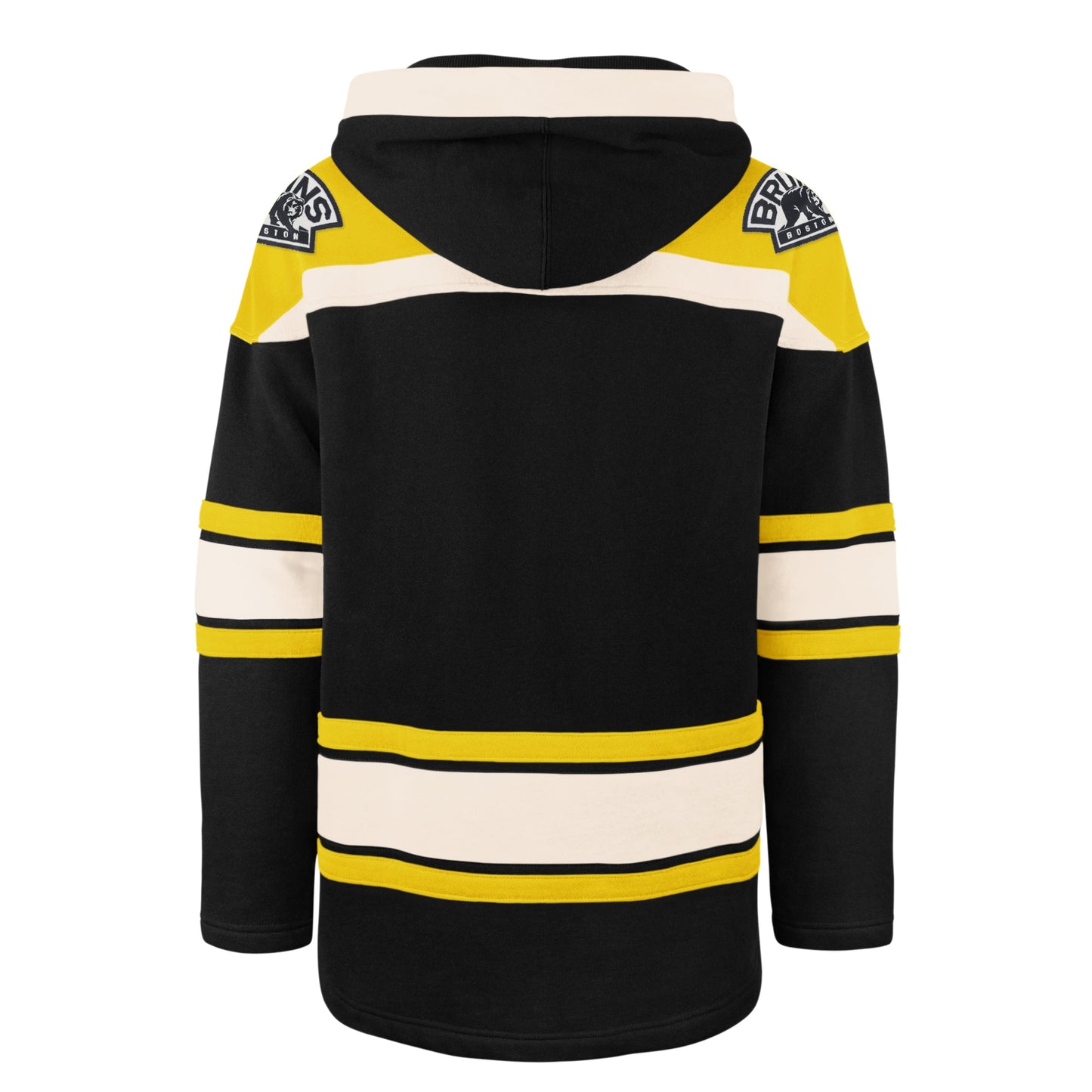 47' Men's Boston Bruins Lacer Hoodie - Black / Yellow