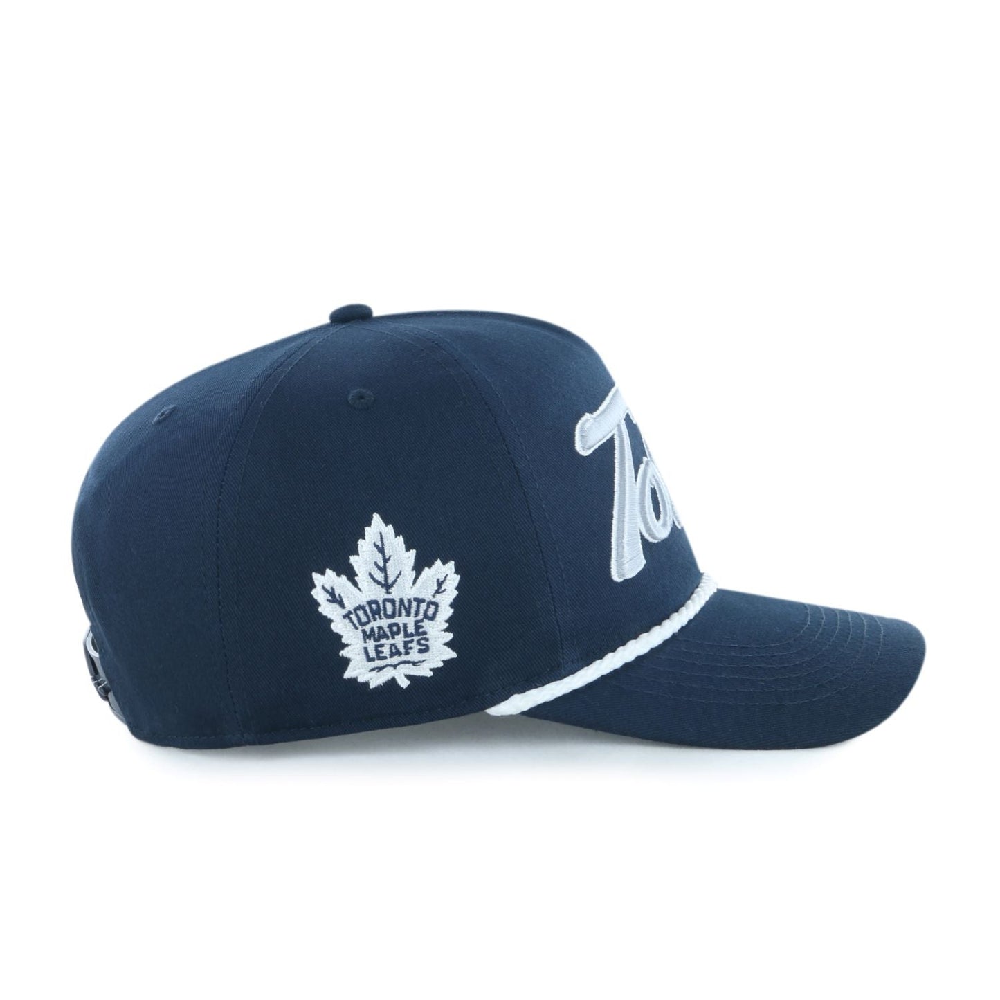 47 NHL Toronto Maple Leafs Overhand Hitch Adjustable Hat - Navy Blue