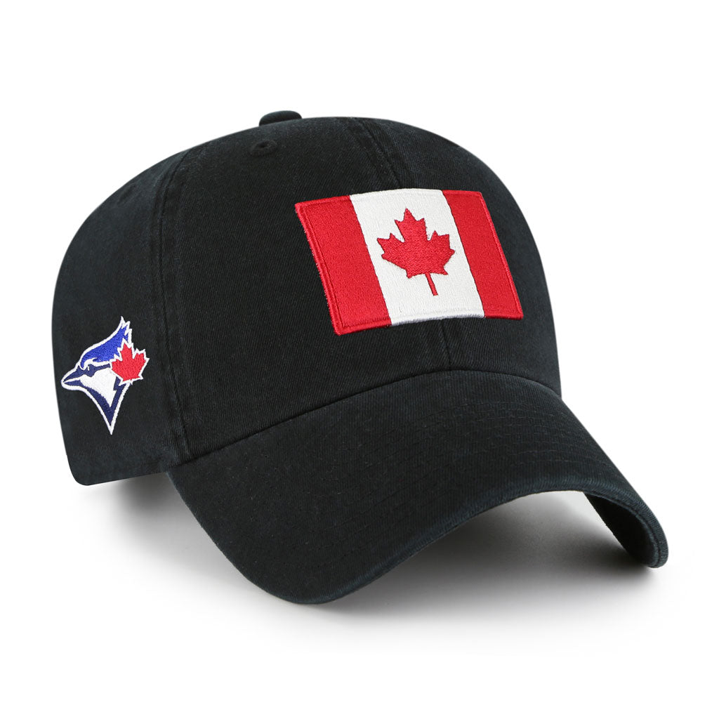 47 Toronto Blue Jays MLB Heritage Black Clean Up Hat - Adjustable Youth