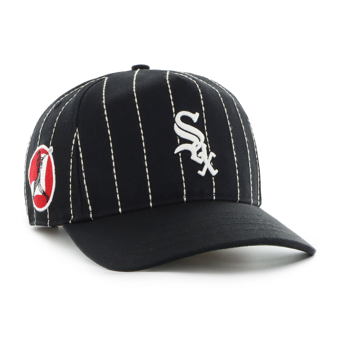 '47 MLB Chicago White Sox Rawlings Hitch Adjustable Hat - Black