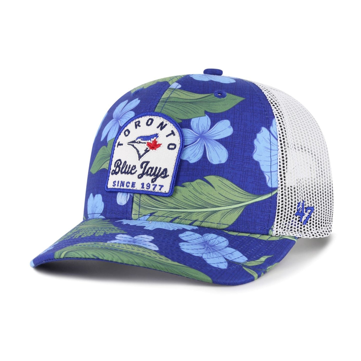 47 MLB Toronto Blue Jays Beach Side Trucker Hat - Blue/White
