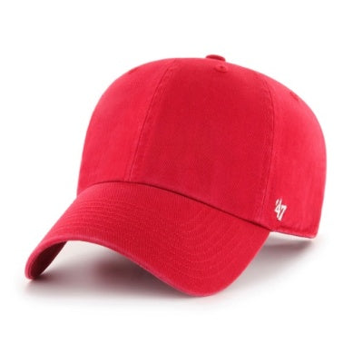 47 Classic Red Clean Up Adjustable Cap - Blank