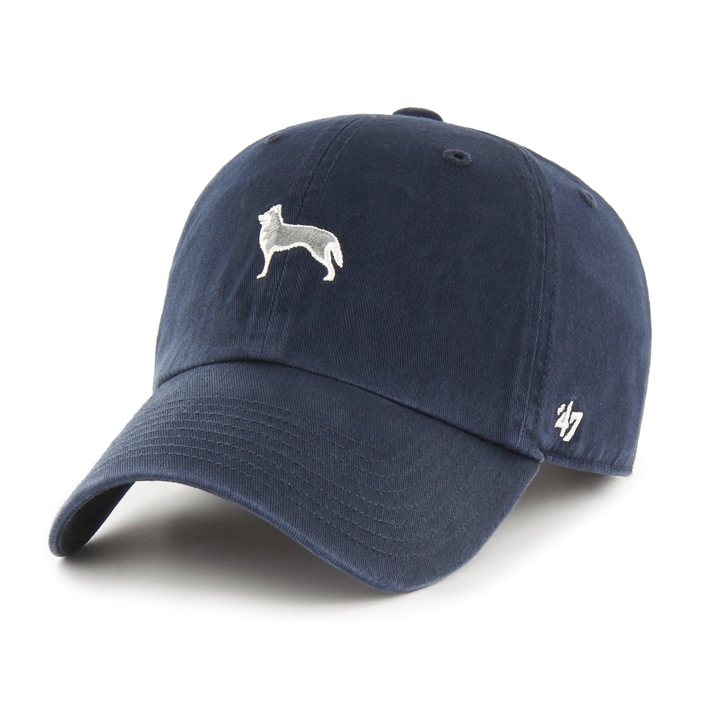 '47 Huskey Base Runner Icon Adjustable Clean Up Hat - Navy