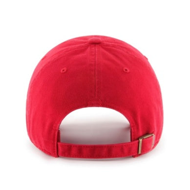 47 Classic Red Clean Up Adjustable Cap - Blank