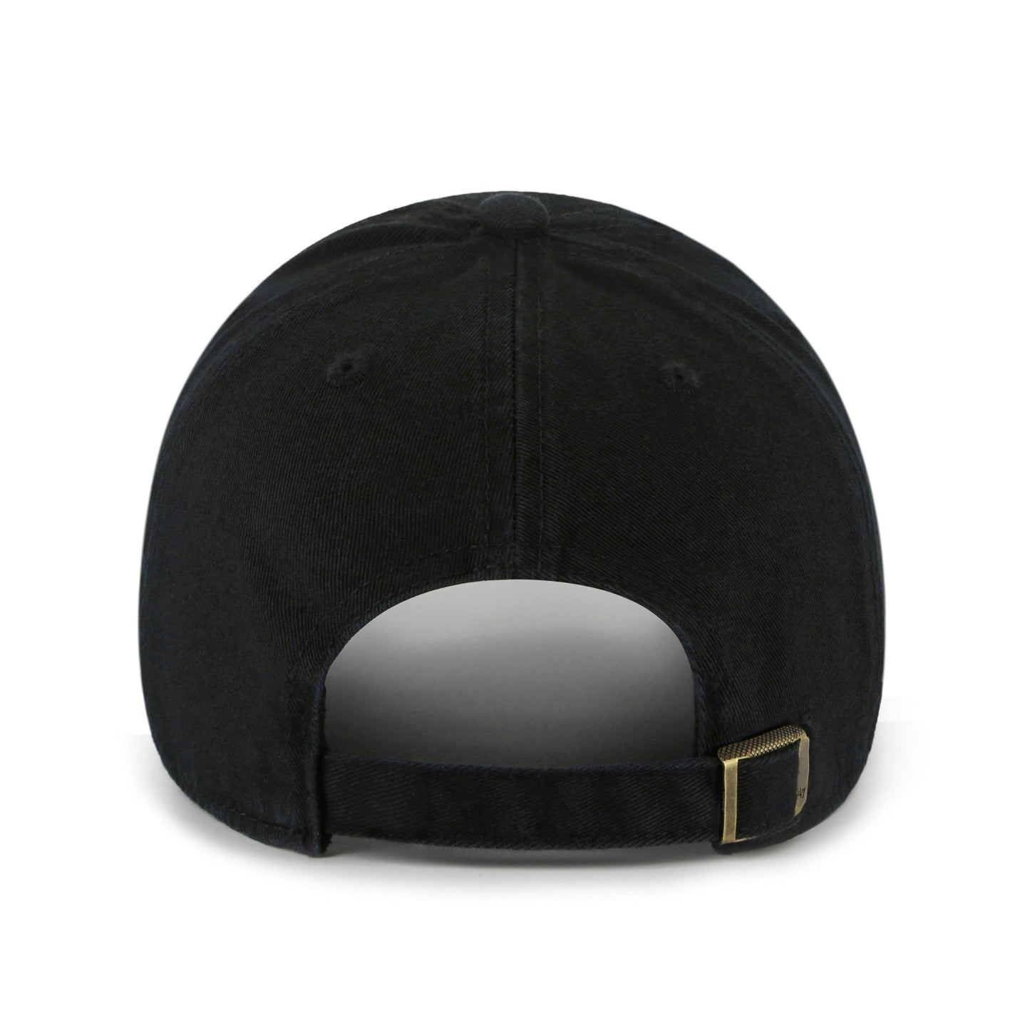 '47 NHL Edmonton Oilers Black Mint Double Under Clean Up Adjustable Hat - Black