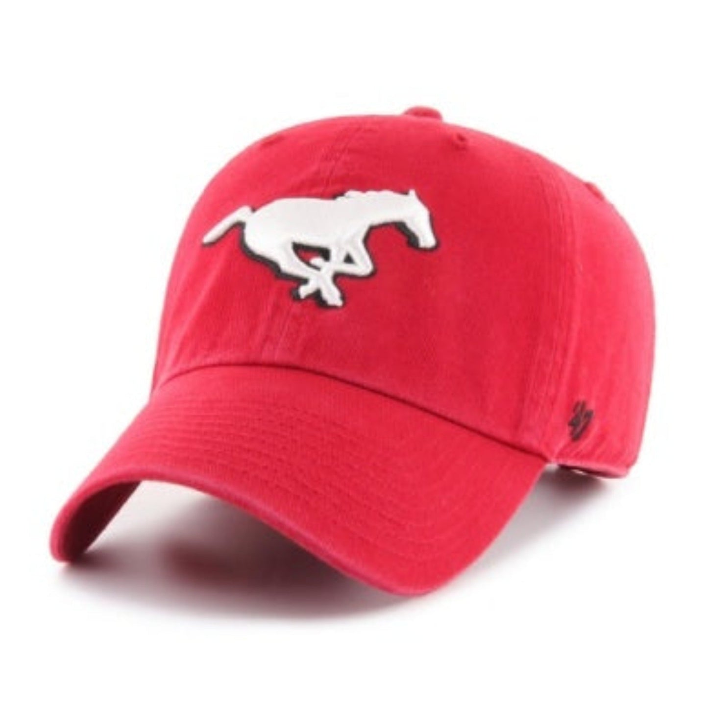 47 CFL Calgary Stampeders Clean Up Adjustable Cap - Red