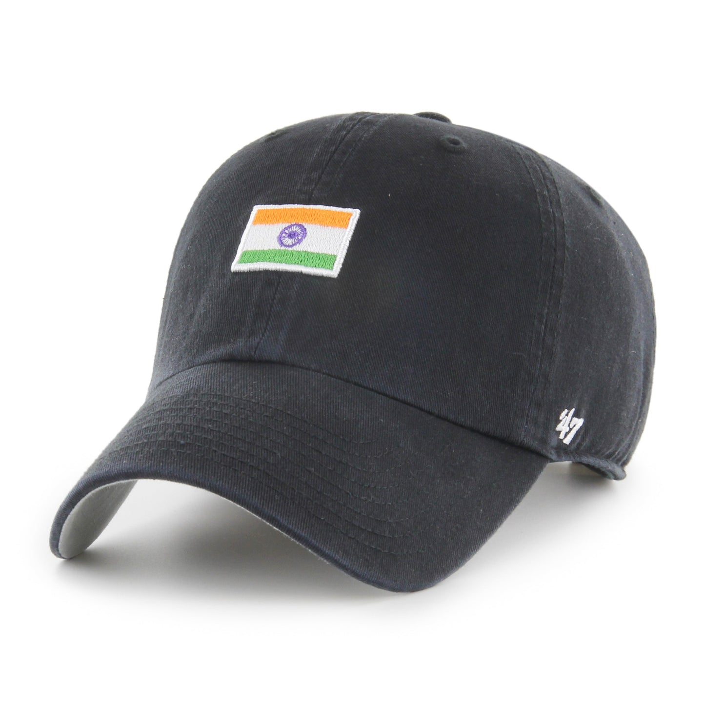 '47 India Abate Clean Up Adjustable Hat - Black