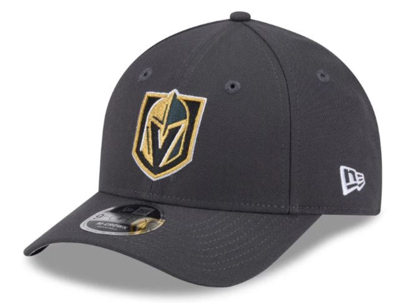 New Era NHL Vegas Golden Knights 9FORTY M-Crown Adjustable Snapback Hat - Grey