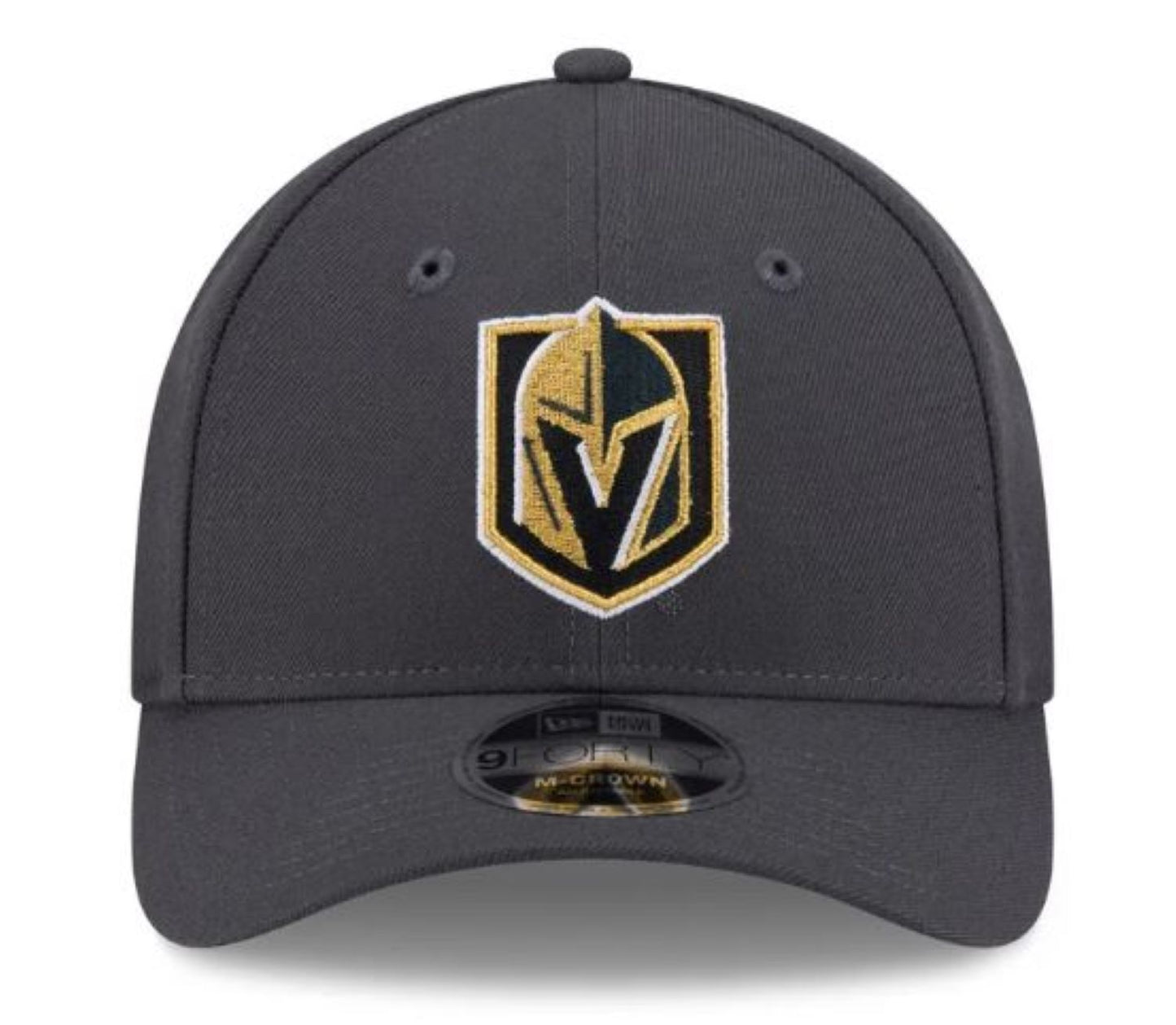 New Era NHL Vegas Golden Knights 9FORTY M-Crown Adjustable Snapback Hat - Grey