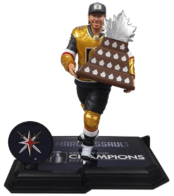 Jonathan Marchessault #81 w /Stanley Cup and Conn Smythe Trophies (Vegas Golden Knights) NHL 7" Posed Figure