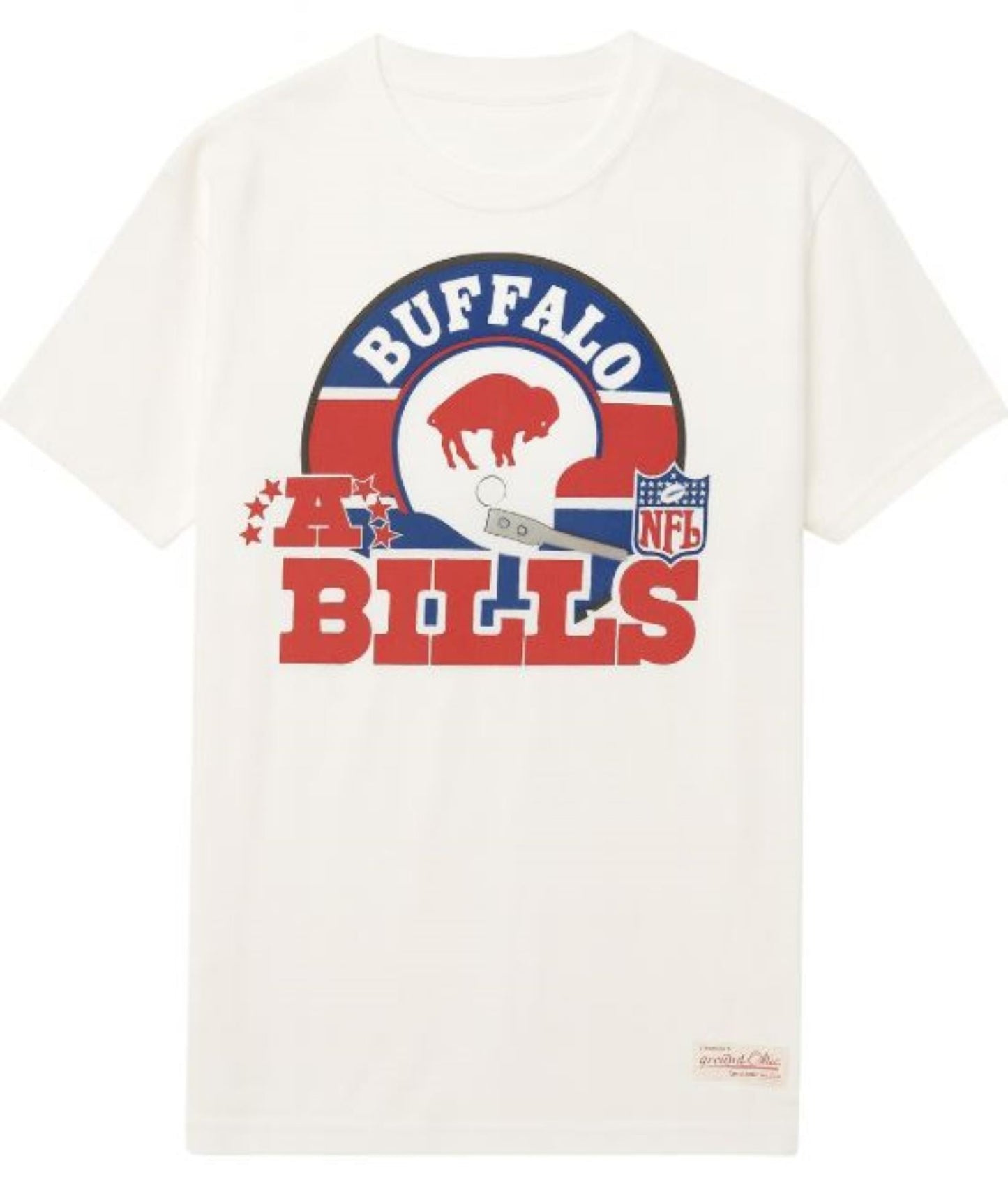 Mitchell & Ness NFL Buffalo Bills Retro Tee - White