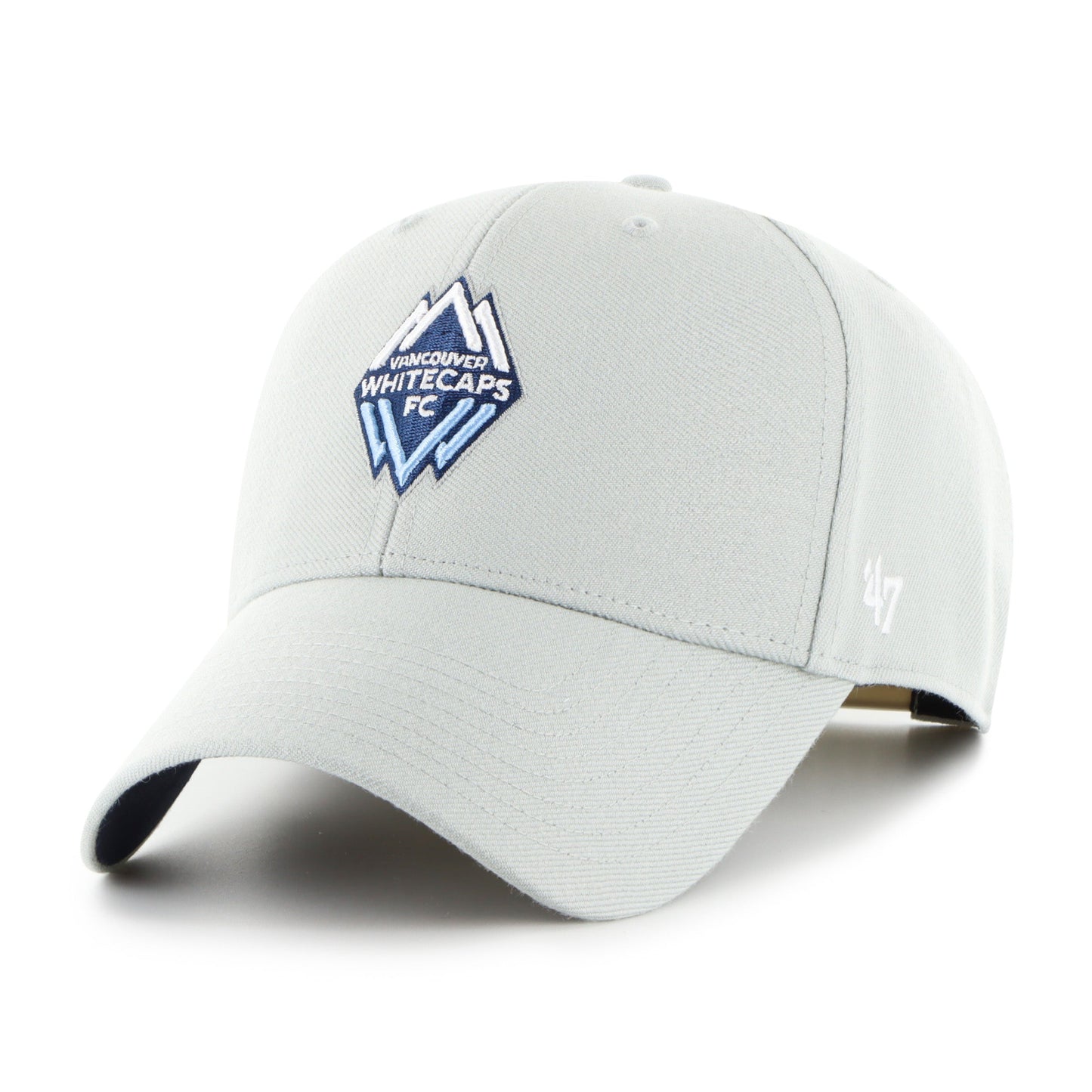 '47 MVP MLS Vancouver Whitecaps FC Ballpark Adjustable Snapback Hat - Grey