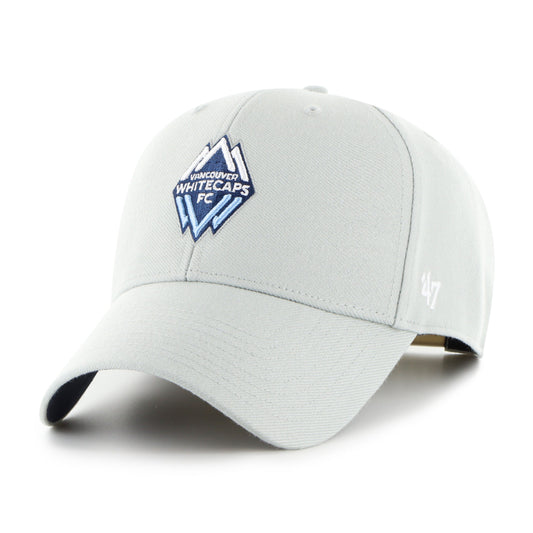 '47 MVP MLS Vancouver Whitecaps FC Ballpark Adjustable Snapback Hat - Grey