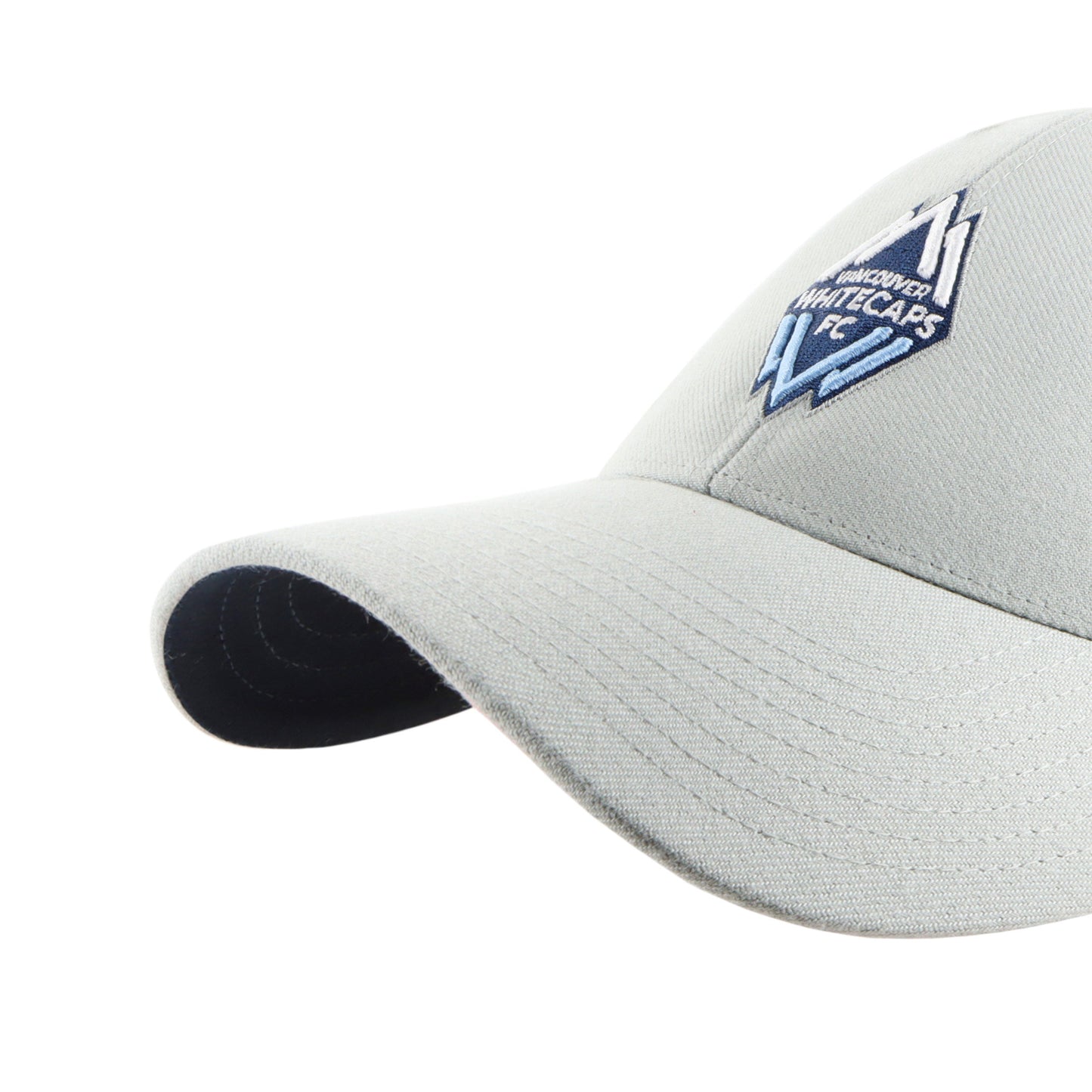 '47 MVP MLS Vancouver Whitecaps FC Ballpark Adjustable Snapback Hat - Grey