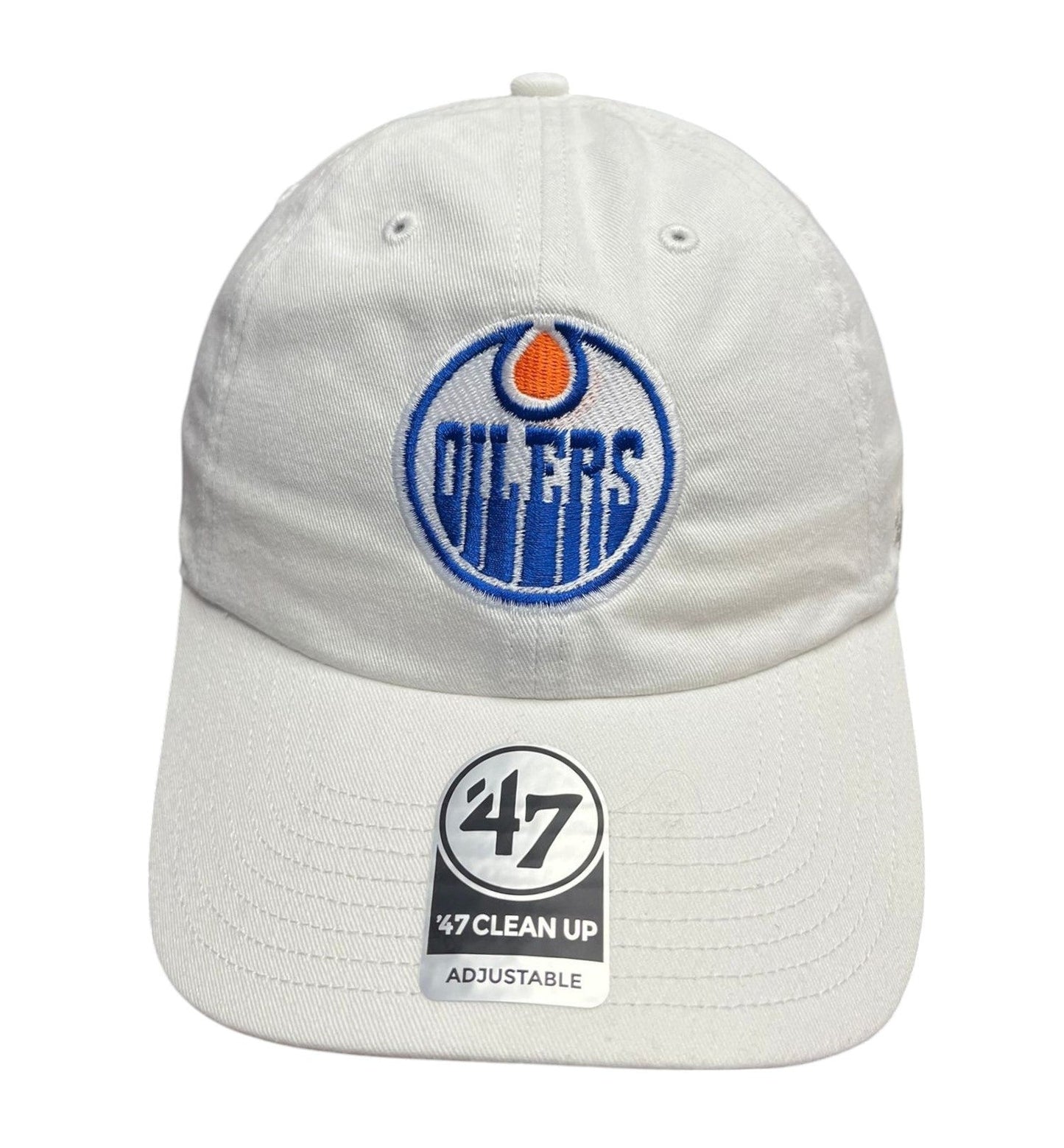 '47 Clean Up NHL Edmonton Oilers 1979 Adjustable Hat - White