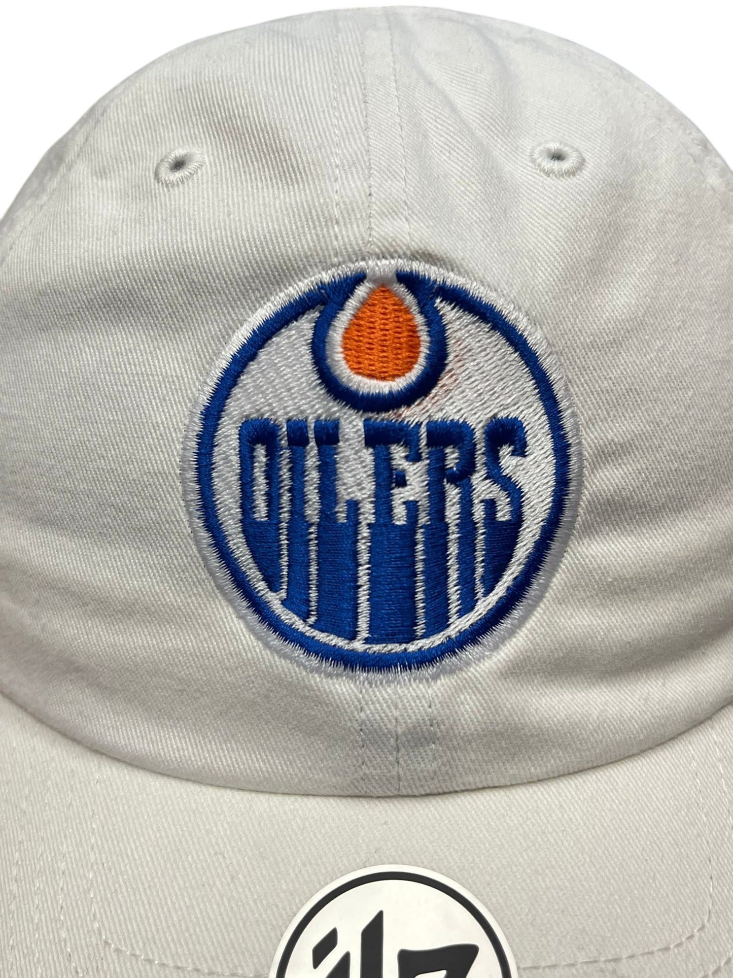 '47 Clean Up NHL Edmonton Oilers 1979 Adjustable Hat - White