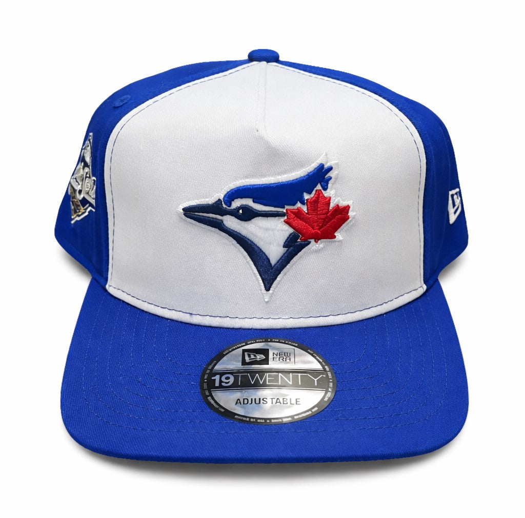 New Era 19TWENTY MLB Toronto Blue Jays 2025 World Series Alternate 3 White Panel Adjustable Snapback Hat - Royal/White