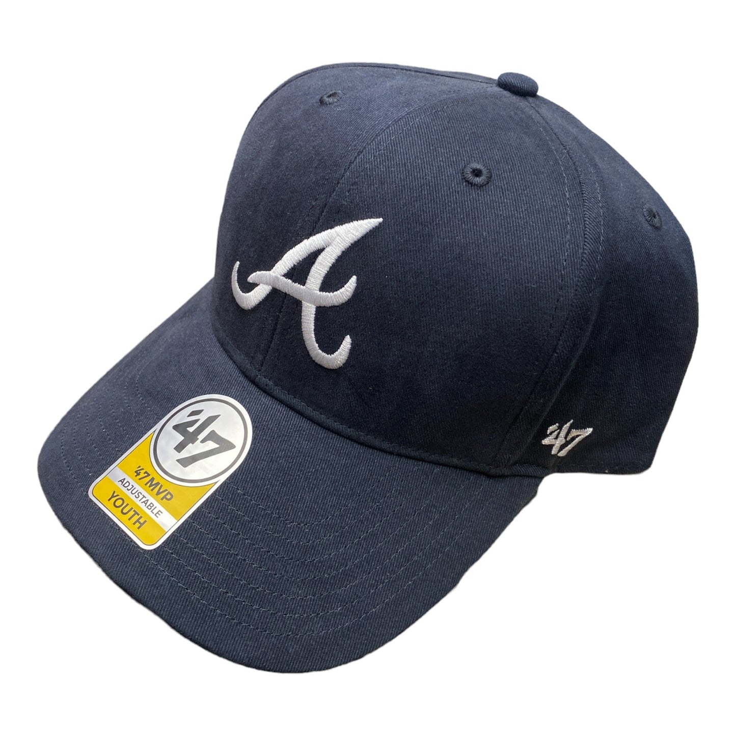 Atlanta Braves Youth '47 MVP Navy Adjustable Cap
