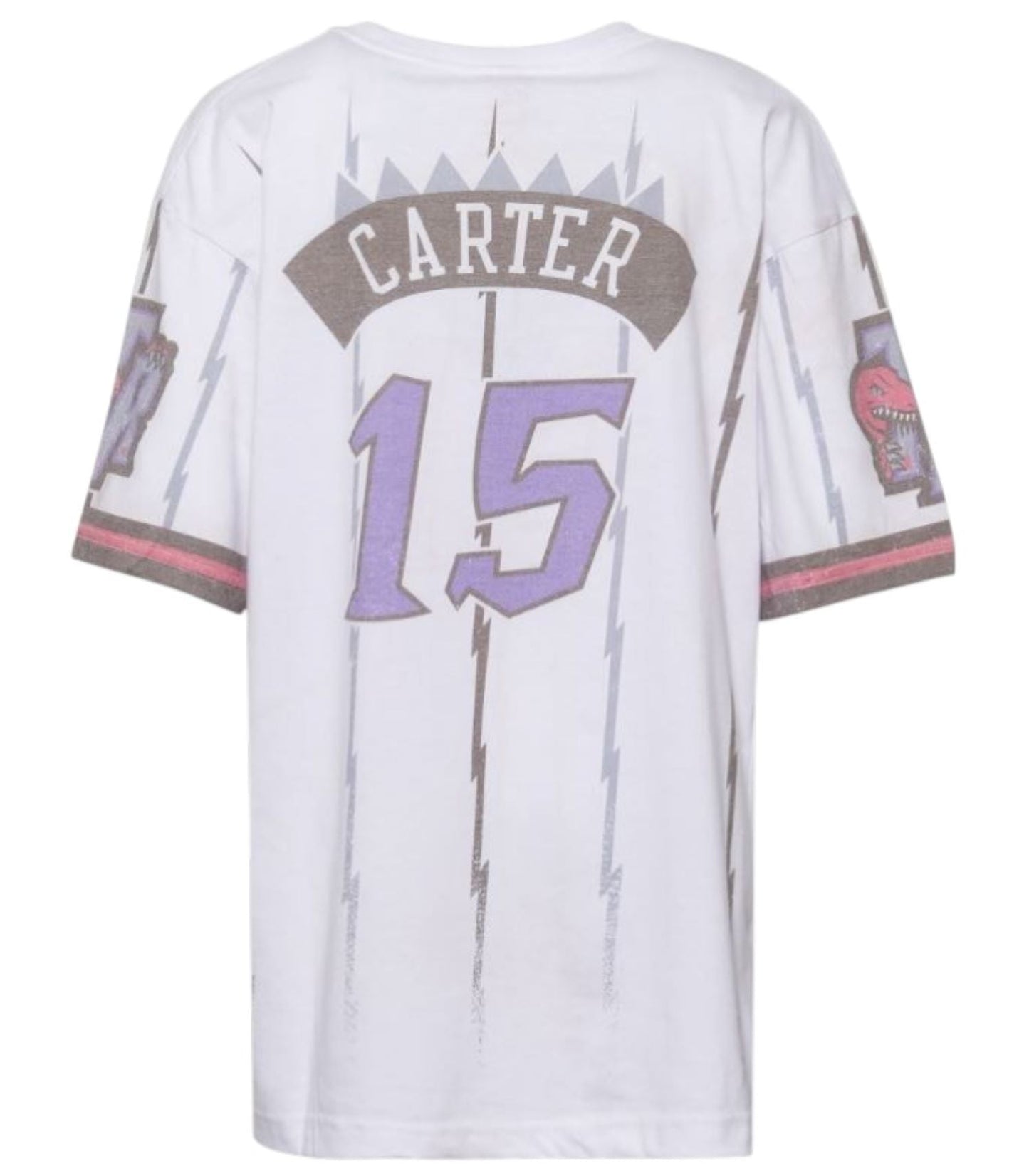 Mitchell & Ness Youth Toronto Raptors Vince Carter Playmaker Sub S/S T-Shirt - White